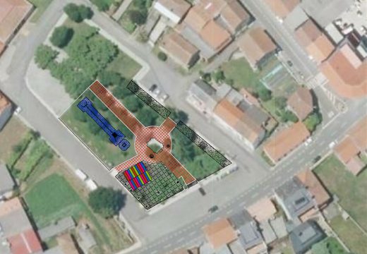 O Concello de Frades saca a licitación a cubrición e ampliación do parque infantil de Ponte Carreira por case 60.000 euros
